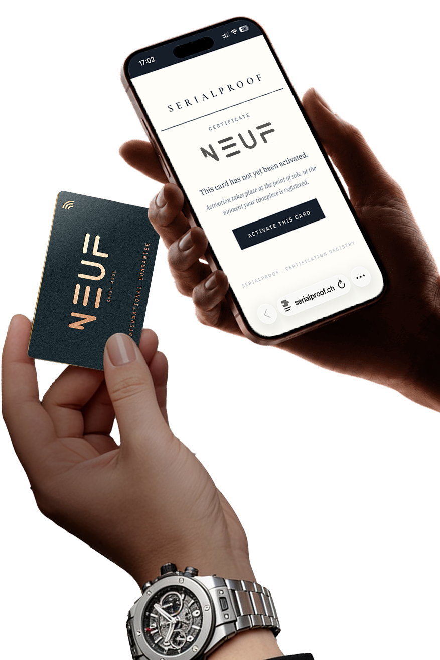 How to use a SerialProof certificate card with a smartphone